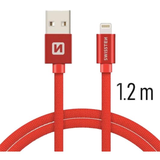 Кабель Swissten DOSWS71523206 USB - Apple Lightning 1,2 м