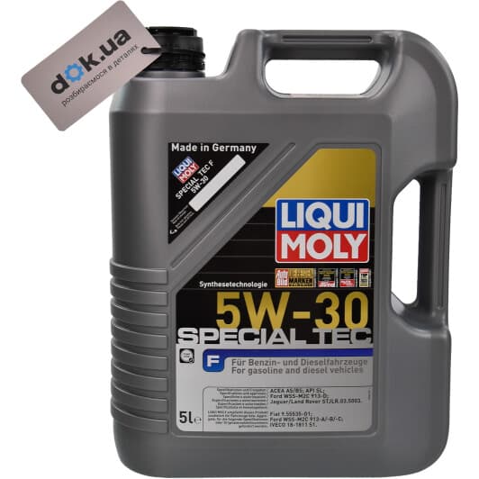 Олива Liqui Moly Special Tec F 5W-30