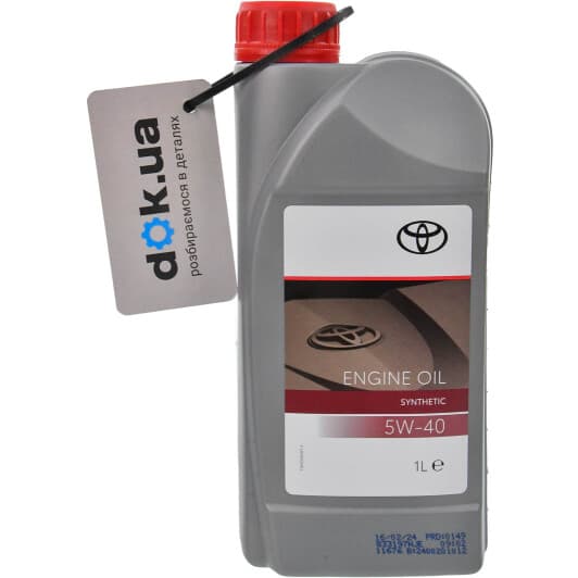 Toyota Synthetic 5W-40 (1 л) моторное масло