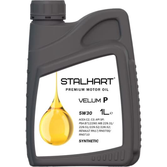 Олива Stalhart Velum P 5W-30