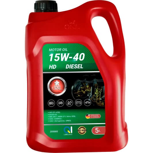 Масло GNL Diesel HD 15W-40