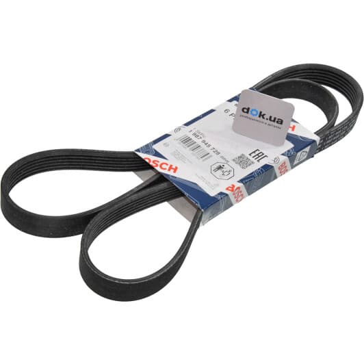 1987945728 Bosch Поліклиновий ремінь