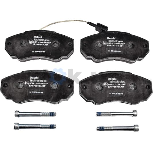 LP1750 Delphi Тормозные колодки