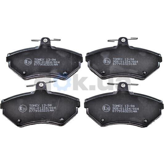 1394 Tomex Тормозные колодки