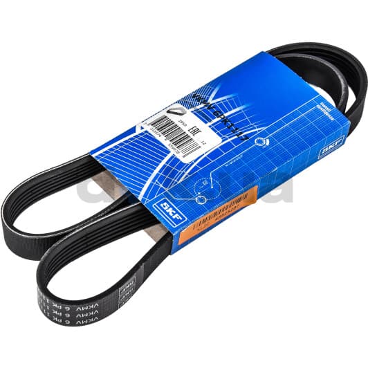 VKMV 6PK1117 SKF Поліклиновий ремінь
