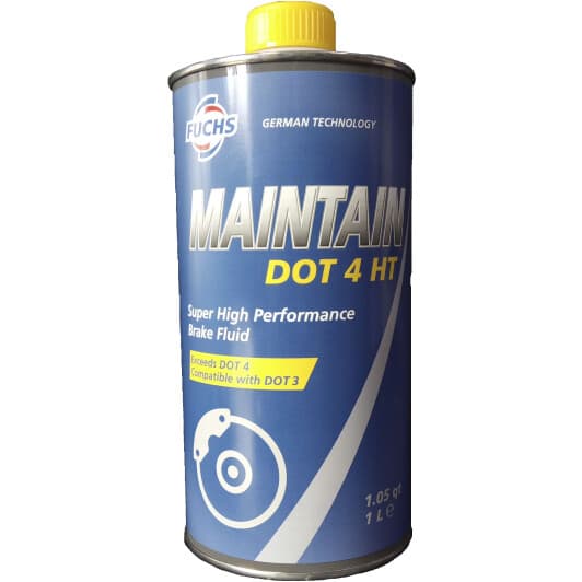 Тормозная жидкость Fuchs Maintain HT DOT 3 / DOT 4 металл
