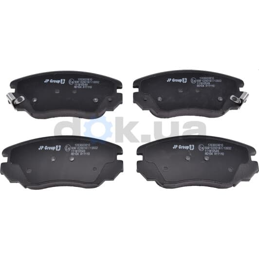 1263603810 JP Group Тормозные колодки
