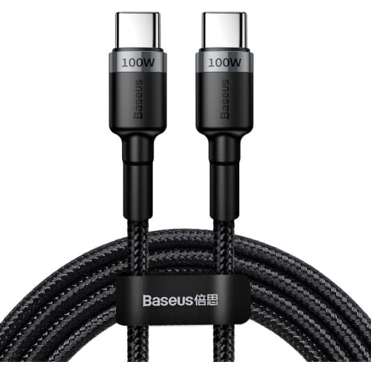 Кабель Baseus Cafule CATKLF-ALG1 USB type-C 2 м