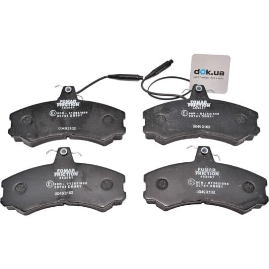 FO453081 Fomar Тормозные колодки