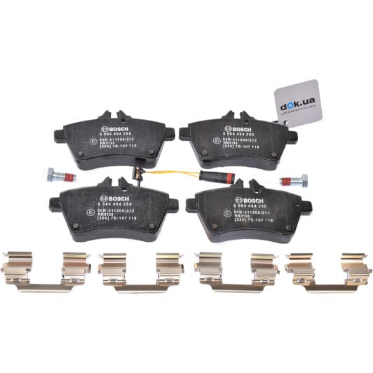 0 986 494 290 Bosch Тормозные колодки