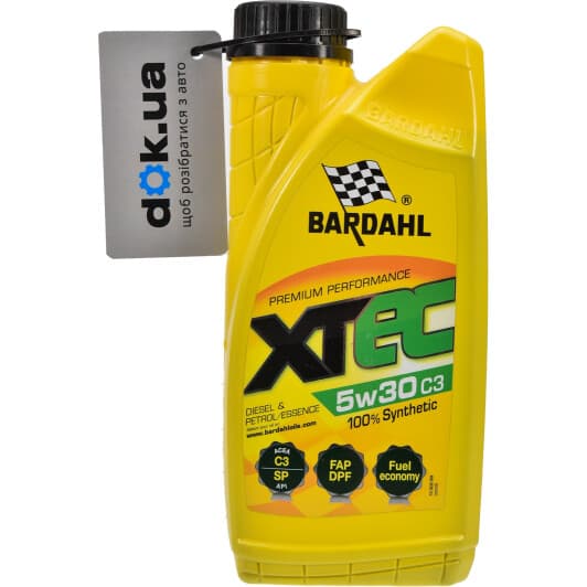 Bardahl XTEC C3 5W-30 (1 л) моторное масло