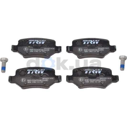 GDB1481 TRW Тормозные колодки