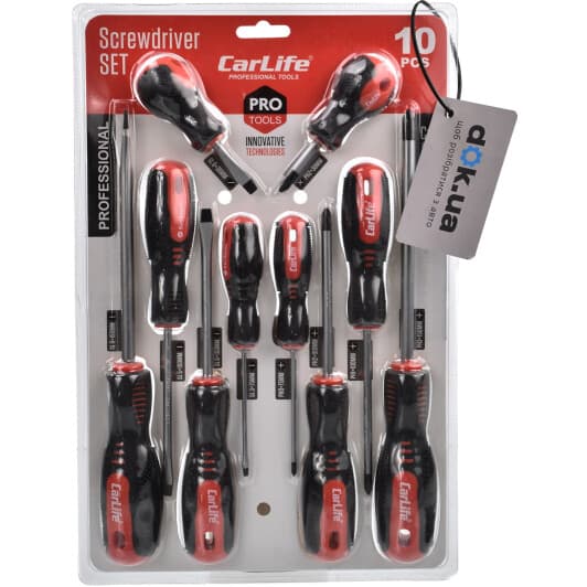 Набір викруток Carlife WR6910 10 шт.