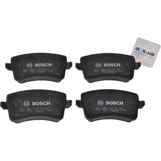 0 986 494 254 Bosch Тормозные колодки