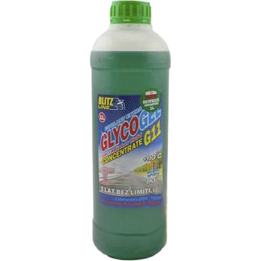 Концентрат антифризу Blitz Line Glycogel G11 зелений