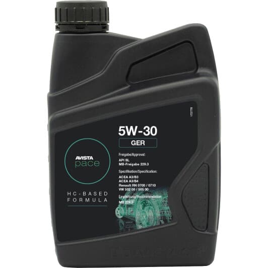 AVISTA Pace GER 5W-30 (1 л) моторное масло