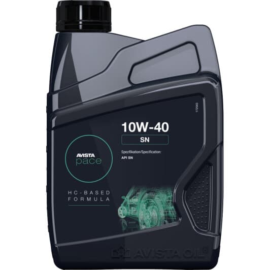AVISTA Pace SN 10W-40 (1 л) моторное масло
