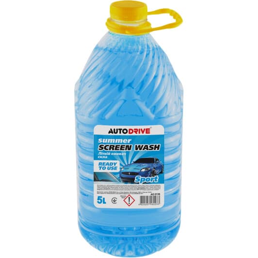 Омивач скла Auto Drive Summer Screen Wash літній Sport (5 л)