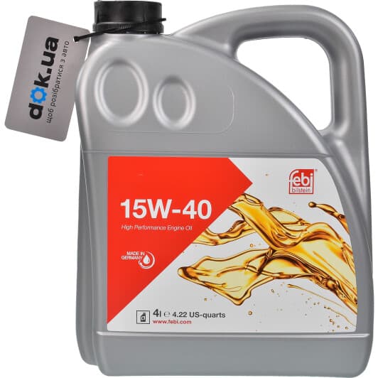 Febi 15W-40 (4 л) моторна олива