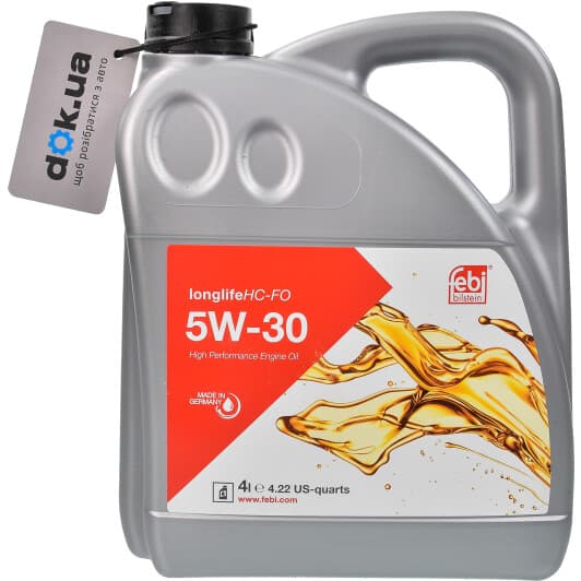 Febi LongLife HC FO 5W-30 (4 л) моторное масло