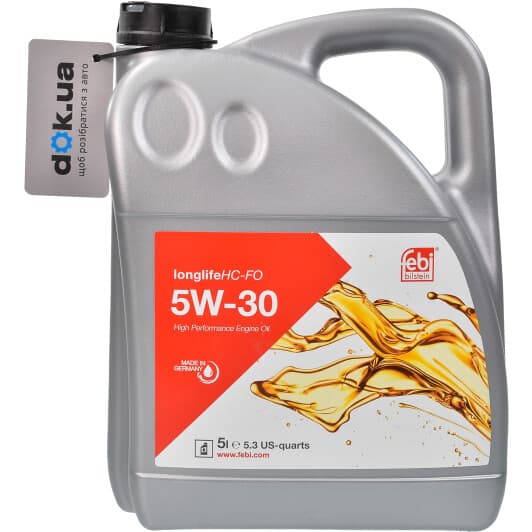 Febi LongLife HC FO 5W-30 (5 л) моторное масло