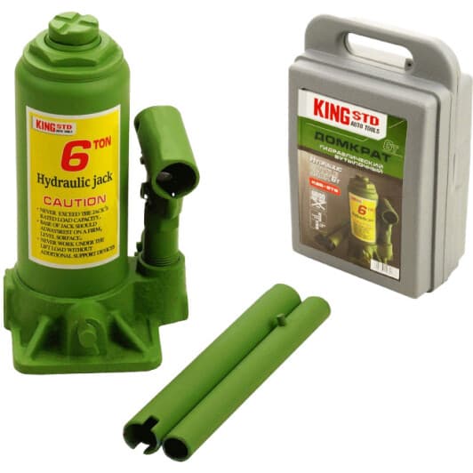 Домкрат King пляшковий гідравлічний 6 т KSB-6TB