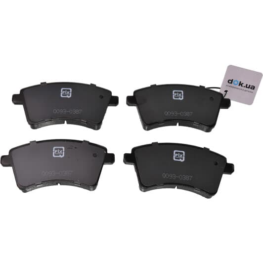 Q0930387 Q-Fix Тормозные колодки