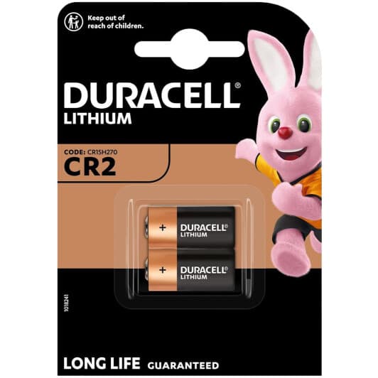 Батарейка Duracell DLCR2B2 СR2 3 V 2 шт