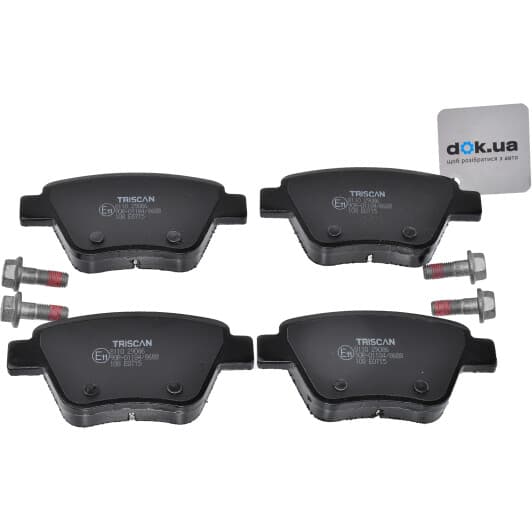 8110 29086 Triscan Тормозные колодки