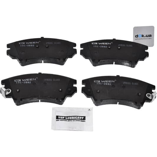 1512692 WEEN Тормозные колодки