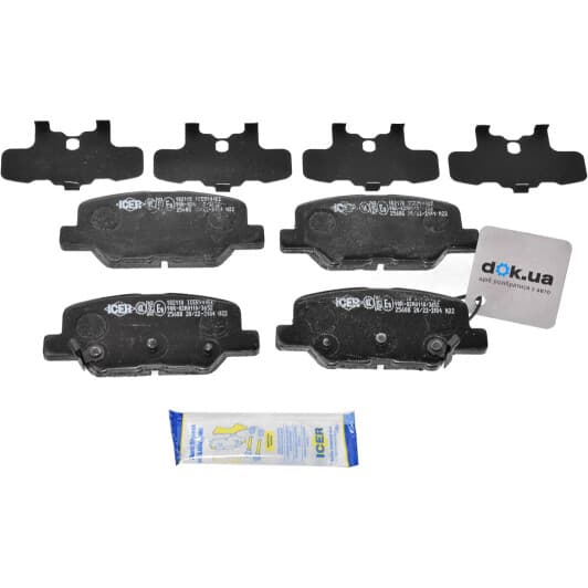182118 Icer Тормозные колодки