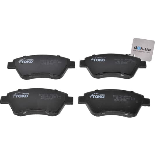T2146018L TOKO Тормозные колодки