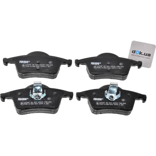 FDB1383 Ferodo Тормозные колодки