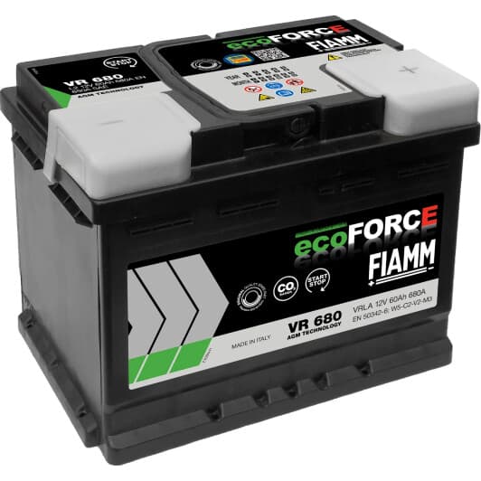 Акумулятор Fiamm 6 CT-60-R Ecoforce AGM VR680