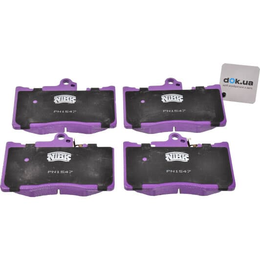 PN1547 NiBK Тормозные колодки