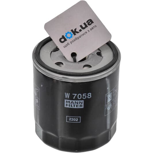 w7058 Mann Оливний фільтр