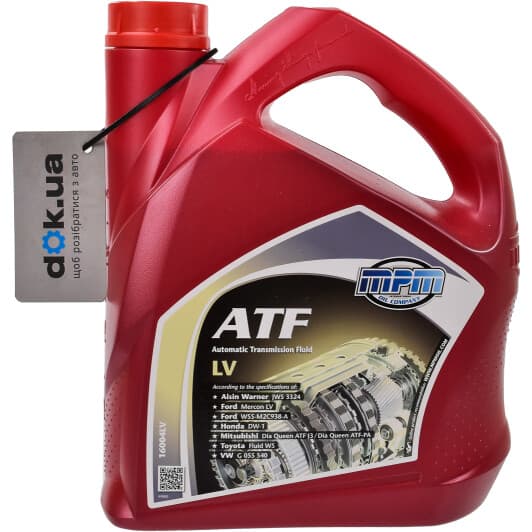 MPM ATF LV (4 л) трансмиссионное масло