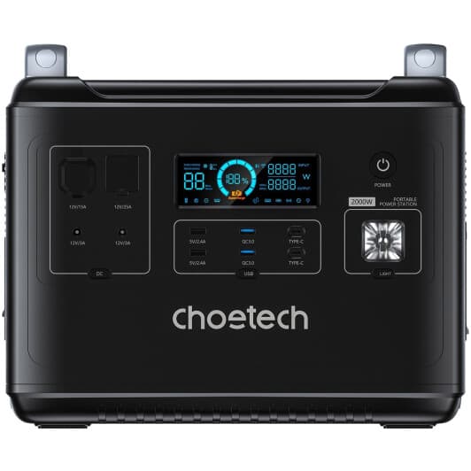 Зарядная станция Choetech BS006 2000 W 1997Wh / 624000mAh