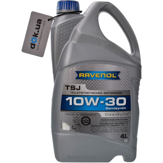 Ravenol TSJ 10W-30 (4 л) моторное масло
