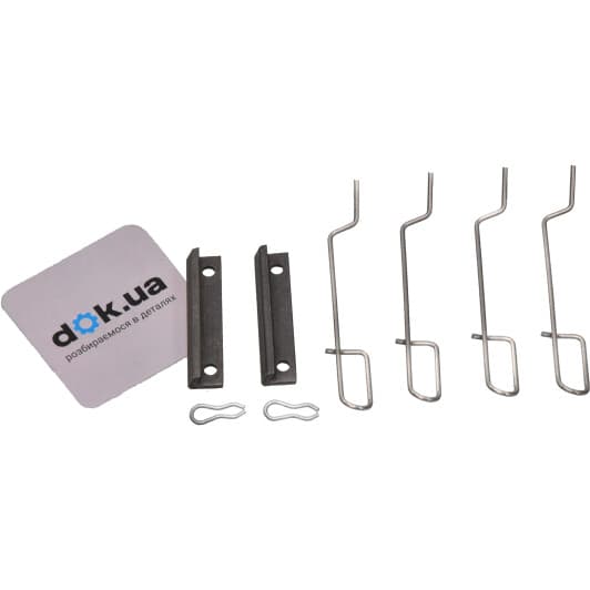 1 987 474 197 Bosch Компоненти дискових гальмівних колодок