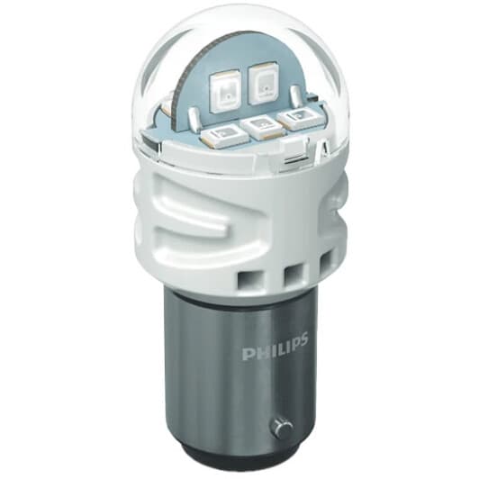 Автолампа Philips Ultinon Pro3100 P21/5W BAY15d 1,75 W червона 11499RU31B2