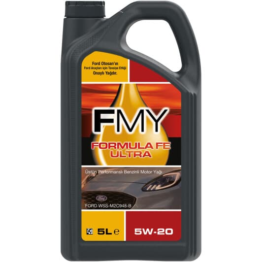 Opet FMY Formula FE Ultra 5W-20 (5 л) моторное масло