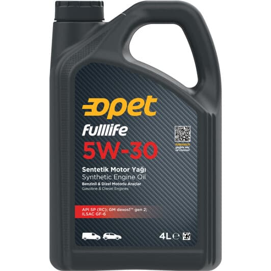 Opet FullLife 5W-30 (4 л) моторна олива