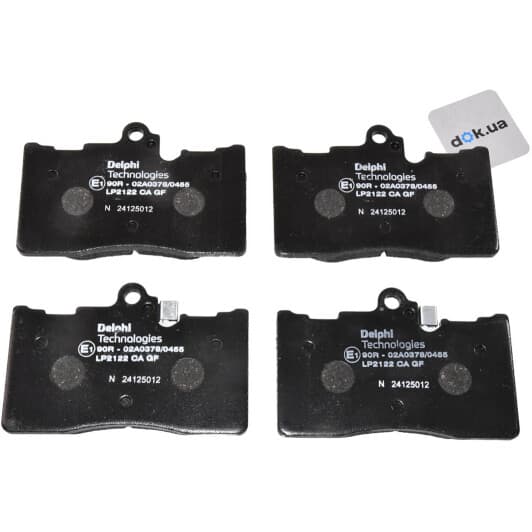 LP2122 Delphi Тормозные колодки