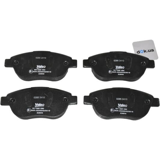 301465 Valeo Тормозные колодки