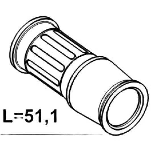 11.8171-0065.2 ATE Напрямна гільза скоби гальмівного супорта