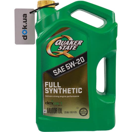 QUAKER STATE Full Synthetic 5W-20 (4,73 л) моторна олива