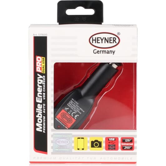 Usb зарядка в авто Heyner 511600