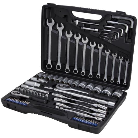 Набор инструментов Sigma 6001011 1/2", 1/4" 77 ед.