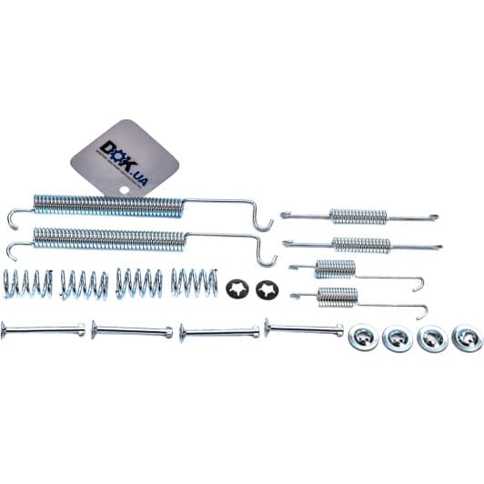 D3896A Autofren Seinsa Монтажный комплект барабанных тормозных колодок